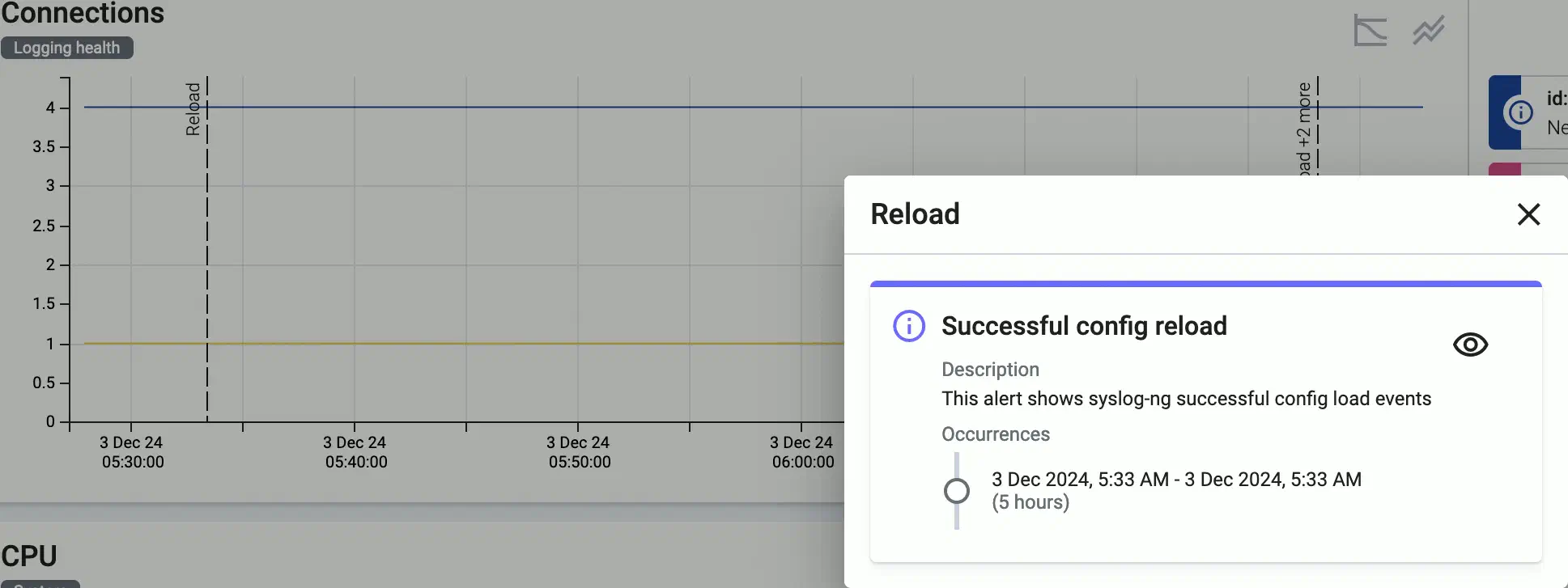 Click overlay event to show details