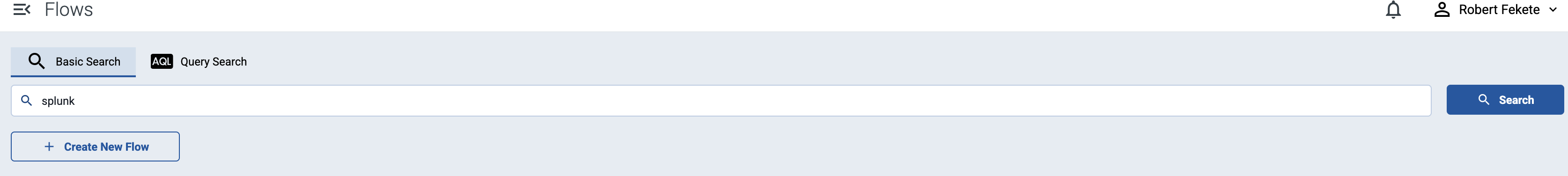 Filtering Flows