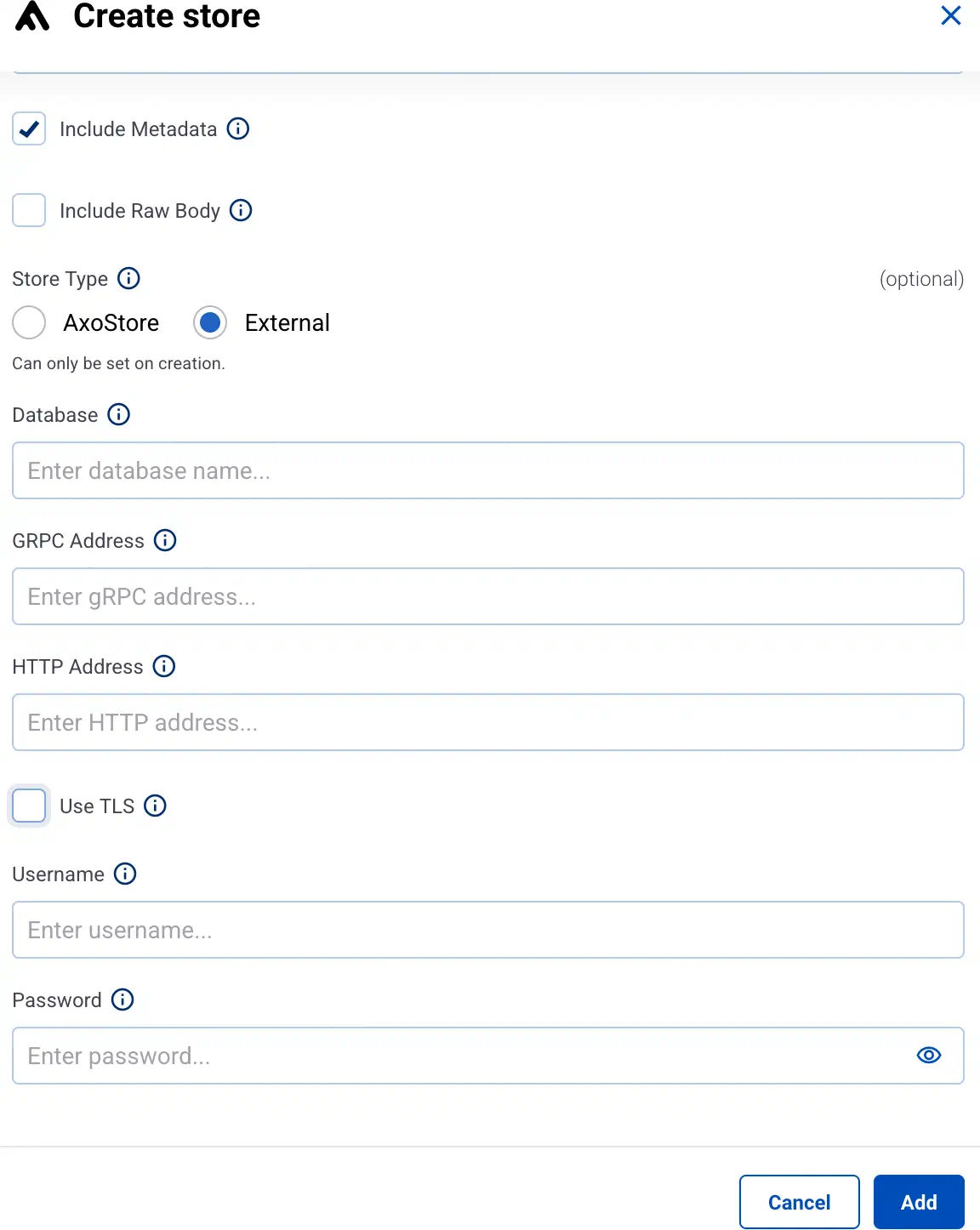 Create Store