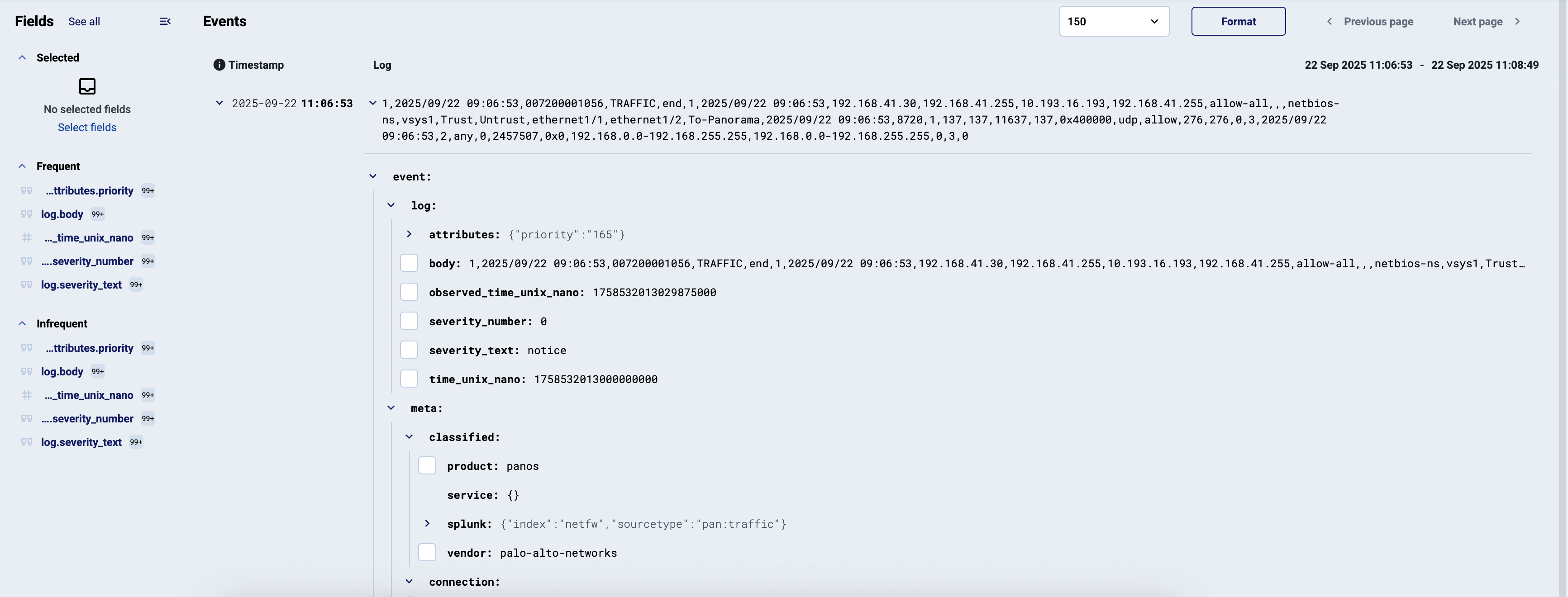 AxoStore search result details