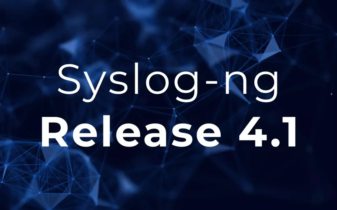Syslog-ng release 4.1