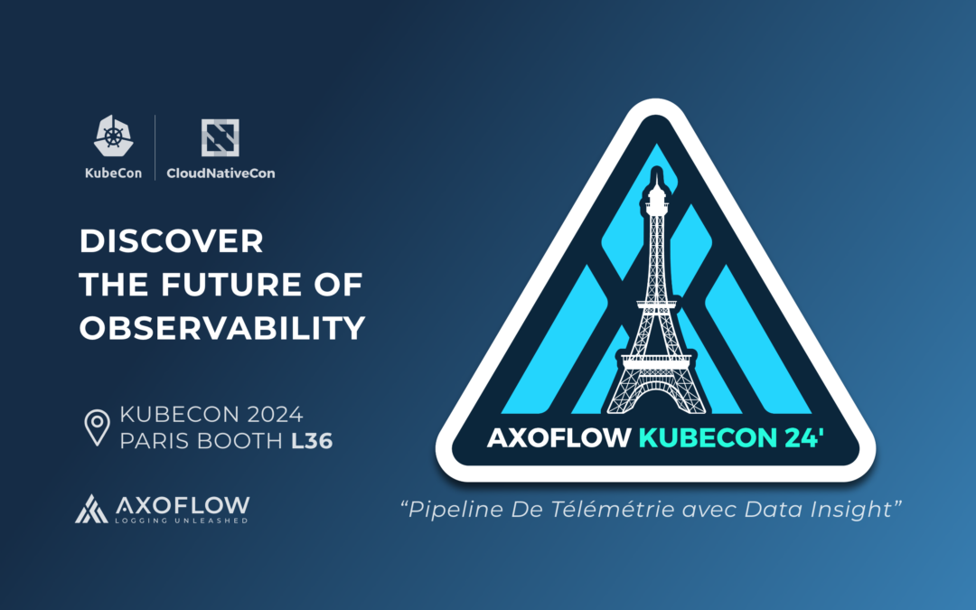 Logging operator, Telemetry controller, and Axoflow at KubeCon2024